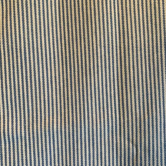 Delie Denim Vest Womens XXL Button Down Blue Striped Lined Jean Waistcoat (0323) - Picture 11 of 12